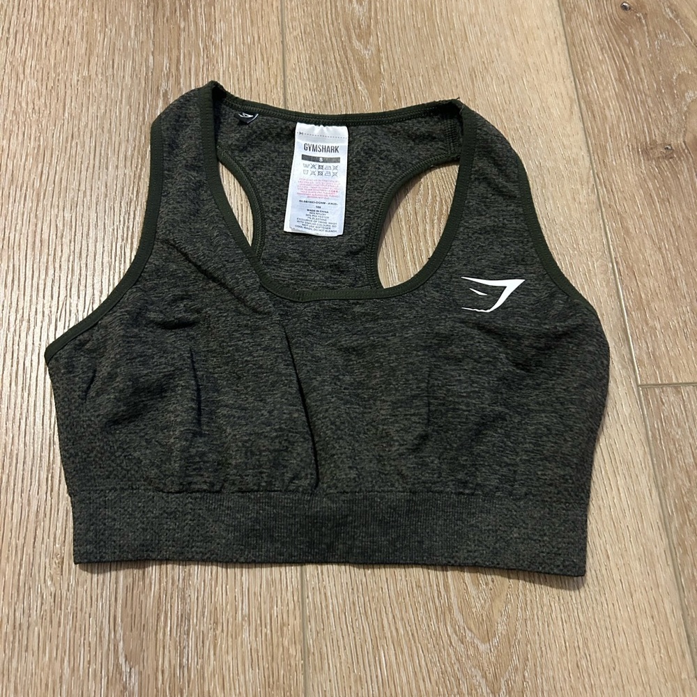 Gymshark Charcoal Sports Bra